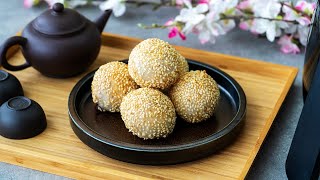 Air Fryer Series Sesame Balls [upl. by Anyrb]