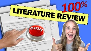 Survive and DOMINATE Your First Literature Review [upl. by Range]