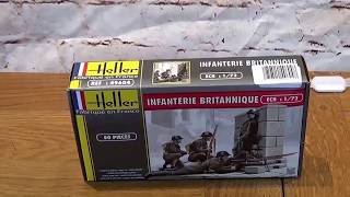 Plastic Soldier Review HELLER 172 WW2 British Infantry [upl. by Dieter]