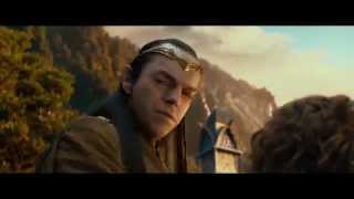 The Hobbit 2012 Extended Edition  Elrond meets Bilbo HD [upl. by Peskoff537]