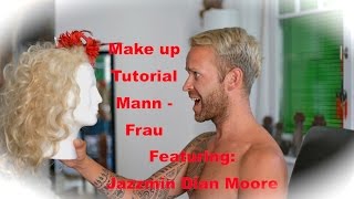 Transformation MannFrau Makeup Tutorial Teil 2 [upl. by Misab]