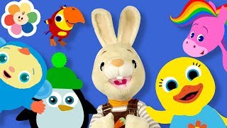 Vídeos Educativos Para Crianças – Compilação  Cores Números e Desenhos Educativos  BabyFirst TV [upl. by Bedelia]