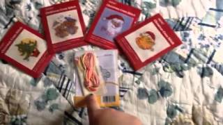 Hobbycraft Mini Cross Stitch Kit Review [upl. by Ailefo]