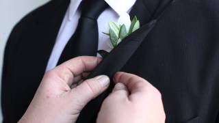 How To Pin A Boutonniere [upl. by Doehne118]