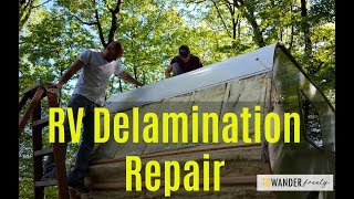 RV Delamination Repair [upl. by Hewitt397]