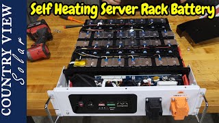 New Heated Server Rack Battery  Overview and Installation  SunGoldPower [upl. by Nnaylloh643]