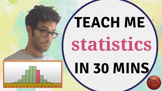 Teach me STATISTICS in half an hour Seriously [upl. by Nosniv77]