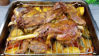 طبخ لحم تيس حنيذ روعه مع وصفة رز وطبق خضروات  ٣ وصفات لوجبه متكاملة  Roasted Goat recipe [upl. by Htebezile]