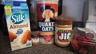 How I make OVERNIGHT OATS EASY  Healthy Gains [upl. by Kelvin]