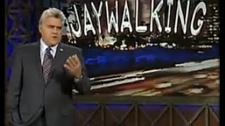 Jay Walking Universal Studios  The Tonight Show with Jay Leno [upl. by Ecnarretal483]