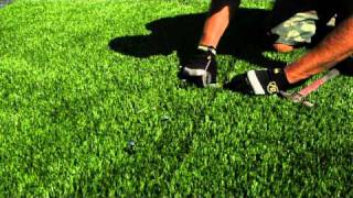 How to Seam Artificial Grass  Brought to you by SGW [upl. by Grof481]