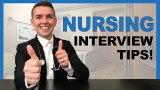 INTERVIEW TIPS for New and Experienced NURSES [upl. by Olwena783]