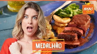 Medalhão de carne ao molho madeira  Rita Lobo  Cozinha Prática [upl. by Katusha691]