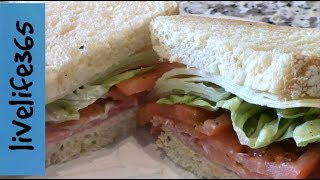 How toMake a Classic Salami amp Provolone Sandwich [upl. by Kirsteni]