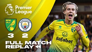 FULL MATCH REPLAY  Norwich City 32 Manchester City  140919 [upl. by Janey]