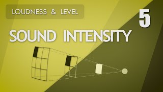 5 Sound Intensity  Loudness and Level [upl. by Cybill]