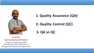 Quality Assurance versus Quality Control using examples [upl. by Artimed837]