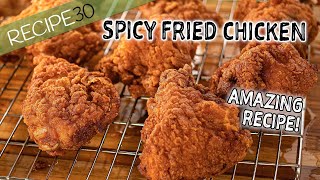 Spicy Fried chicken better than KFC [upl. by Serles851]