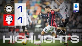 HIGHLIGHTS  UdineseCagliari 11  Serie A TIM [upl. by Ednew277]