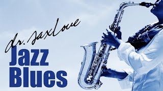 Jazz Blues • Blues Saxophone Instrumental Music for Relaxing and Study [upl. by Alva]