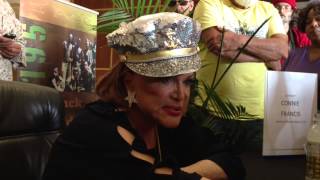 Legendary singer Connie Francis speaks out for homeless veterans [upl. by Smitty703]