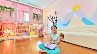 Epic Room Makeover 🌈 Bugs Room Tour [upl. by Itsur610]