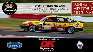 Historic Touring Car Challenge  Donington Historic Festival 2021 [upl. by Nwahsd]