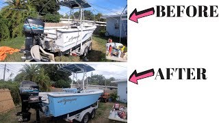 Amazing Boat Restoration Must See [upl. by Paresh]