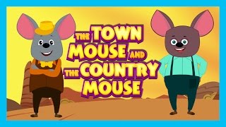 The Town Mouse and The Country Mouse  Bedtime Story For Kids  Two Mouse Story  Kids Story [upl. by Nylareg]