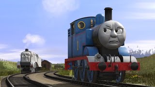 Thomas and Friends  Spencer Chases Thomas  Hero of The Rails Trainz Remake [upl. by Ramsay]