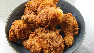 How To Make Homemade KFC Style Fried Chicken  Secret Recipe Revealed [upl. by Chassin782]