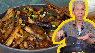 🍆 Dads Eggplant with Garlic Sauce 鱼香茄子 [upl. by Allveta]