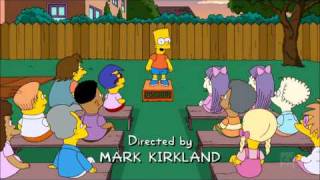 The Simpsons S21E02 Bart Gets a Z  Edna Drunk [upl. by Novehc]