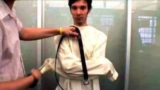 Strait Jacket Halloweeny HowTo Threadbanger [upl. by Faux]