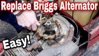 A Complete Guide How To Replace An Alternator On A Briggs amp Stratton Engine [upl. by Miguela]