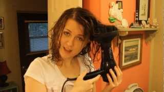 How To Use a Hair Diffuser and Get Natural Waves [upl. by Nealy]