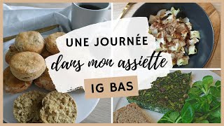 🍴Une journée dans mon assiette IG bas  idées de repas healthy et recettes équilibrées IG bas [upl. by Einhoj848]