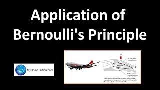 Application of Bernoullis Principle  Pressure [upl. by Boggs]