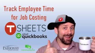 Tracking Employee Time with TSheets by QuickBooks for Job Costing [upl. by Nosbig531]