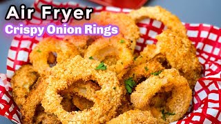 Air Fryer Homemade Onion Rings [upl. by Elsa71]