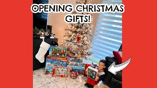 CHRISTMAS MORNING OPENING PRESENTS 2022 [upl. by Girovard]