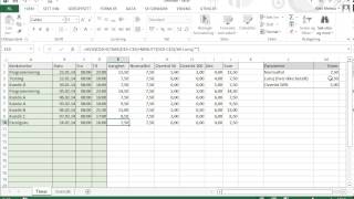 Excel på norsk Timeliste timeregistrering i Excel [upl. by Alison]