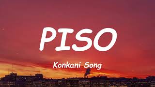 PISOKonkani Song  Lornalyrics [upl. by Kcirdde]