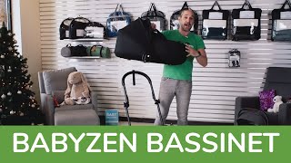 BABYZEN YOYO 2 Stroller Bassinet  BABYZEN YOYO2 Bassinet Review  Best Lightweight Strollers [upl. by Aipmylo379]