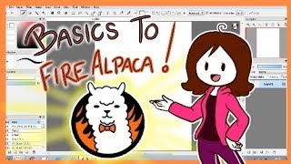 FireAlpaca Tutorial The Basics [upl. by Trebled]