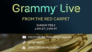 2025 GRAMMY Live From The Red Carpet  67th GRAMMY Awards [upl. by Sixela]