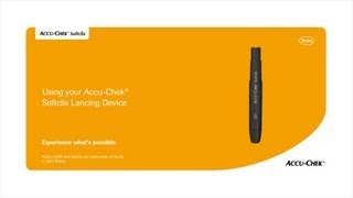 How To Use Your AccuChek® Softclix Lancing Device [upl. by Bertolde]