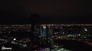 Vista nocturna de Angelópolis  Puebla [upl. by Roos556]