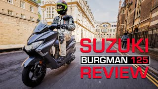 Reviewed Suzuki Burgman Street 125 EX scooter [upl. by Mcintyre]