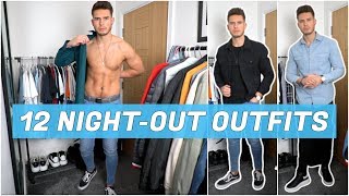 12 Simple Mens Night Out Outfits  Mens Fashion  Nightclub amp Date Night Outfit Ideas [upl. by Verras]